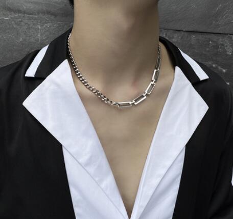 square chain necklace